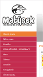 Mobile Screenshot of ddmmatysek.cz